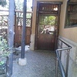 蕎麦 阿き津 - 玄関。