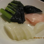 すこーぴおん - お新香盛り合わせ