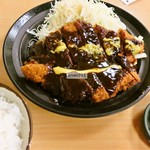 松屋 - 味噌カツライス(W)