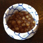 徳山鮓 - 琵琶鱒の卵の醤油漬け