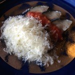 徳山鮓 - 鯖の熟鮓トマトソースとカチョカバロチーズ