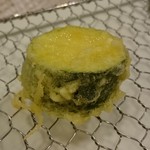 太門 - ズッキーニ（旬の野菜の天ぷら盛）