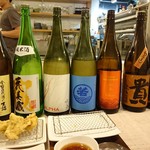 日替り日本酒は、この中から選べます！