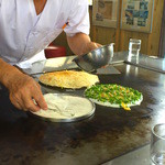 お好み食堂 伊東 - ３品同時に！