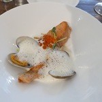 フレンチレストラン・プレジール - 秋鮭のムニエル・2015/9