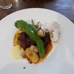 フレンチレストラン・プレジール - 仙台牛イチボのロースト ジュ・ド・ブッフ♫2015/9