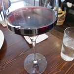 フレンチレストラン・プレジール - グラスワイン赤・2015/9