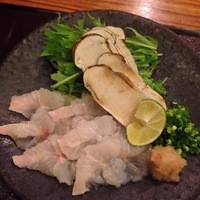 日本橋逢坂 - 松茸は開いてないつぼみ