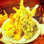 魚河岸おに平 - 天ぷら盛合せ