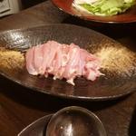 鶏料理ひとりひとり - モモ肉追加　３５０円