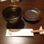 鶏料理ひとりひとり - 先ずは麦のお湯割り