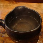 らーめん つけ麺 上方屋 五郎ヱ門  - スープ割り用出汁