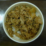 すき家 - 牛丼（並）（つゆぬき）(280円)(2010/06/16)