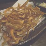 ぢどり長屋 - カリカリごぼうチップス：300円
