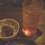 ぢどり長屋 - 酎ハイ/ビワミン：400円