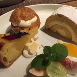 カフェ 桃花流水 - ふわふわのロールケーキ！また食べたい