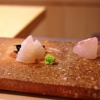 鮨 まるふく - メイチダイ・ホウセキハタ刺身