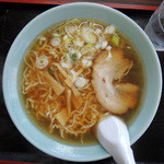 塩苅食堂 - 2015年9月22日(火・祝)　中華そば(600円)