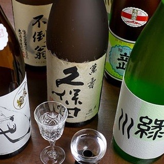 日本酒はその季節ならではの銘柄を。一期一会を楽しむ