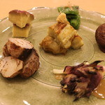 オーガニックレストラン 海 - 旬の焼野菜盛り合わせ！朝からいいものを選別しています