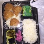 Ranchi Hausu Enzeru - かつ弁当　さくさくで、揚げたてみたいで、最高！