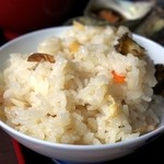 にしわき鮮魚店 - 天然あわび炊き込みご飯