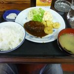 美咲食堂 - 煮込みハンバーグ定食