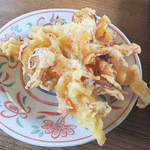 ふるかわうどん - かき揚げ