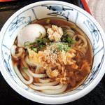 ふるかわうどん - 温玉ぶっかけ冷
