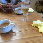 バンブー - スープと麦茶