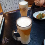 お食事処水仙 - お食事処水仙　　プレミアムモルツ樽生