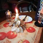 Dresdner Molkerei Gebrüder Pfund - スープを待つテーブルの様子