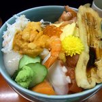 味館食堂 - 特上海鮮丼　１４００円