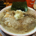 とんこつらーめん ひかり - 2015年10月6日火曜日限定
      煮干し背油らーめん