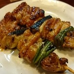 やきとり健歩゛ - ねぎま。