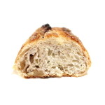 パンカフェフィセル - チーズはちみつくるみブラックペッパーの断面 '15 9月中旬