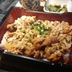Kushiryourifukuden - 地鶏の親子重は驚きのそぼろ丼と親子丼ミックス