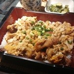 串料理 ふくでん - 地鶏の親子重は驚きのそぼろ丼と親子丼ミックス