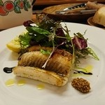 三陸産穴子のソテー。