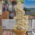 金婚亭 - 漬け物ソフトクリーム