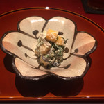 礼讃 - 柿の入った白あえ