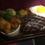 ハンバーグ専門　大賀 - 2015/10　からあげはいらなーい