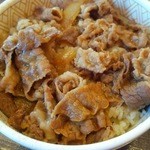 すき家 - 秋の肉祭り290円