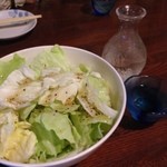 とりの蔵 - 塩だれキャベツと日本酒