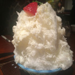 よろにく - 2015/10_同じく定番のしろくま風かき氷