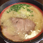 石臼玄麦自家製らーめん 丸竈 - 鶏白湯ラーメン 背脂ちょっと乗せ