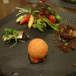 グリーチネ - 前菜盛り合わせ(3,800円コース)