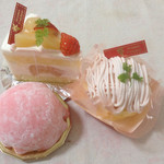 フレシュール - 桃スイーツ、モンブラン、大福、ショート