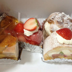 Patisserie NOEL - マンゴータルト、夏の苺タルト、リンゴケーキ、シュークリーム、フルーツロール