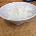 長尾中華そば - 無料ライス